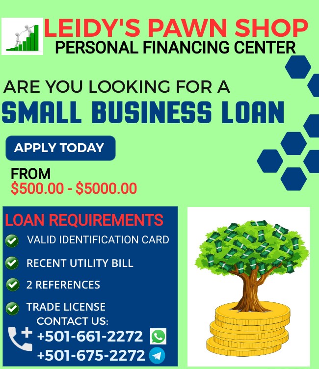 Small Business Loan Flyer